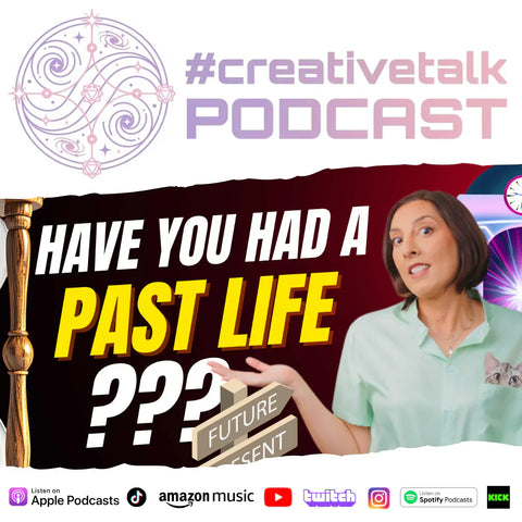 Aquarian healer Joelle Corbett on the #creativetalk podcast with Amber and Kebrasca King