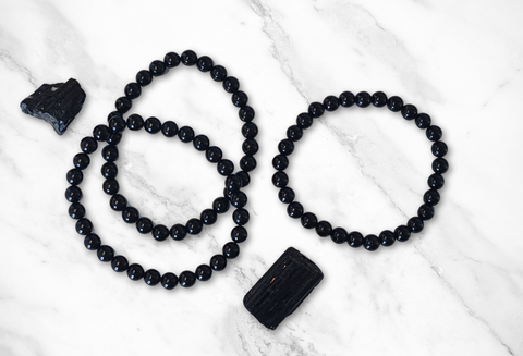 Black Tourmaline Bracelet 6mm