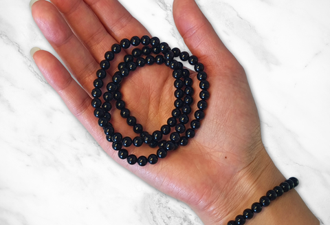 Black Tourmaline Bracelet 6mm