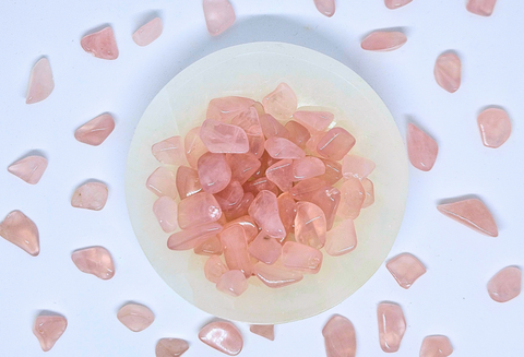 Rose Quartz Chips Medium - 200g